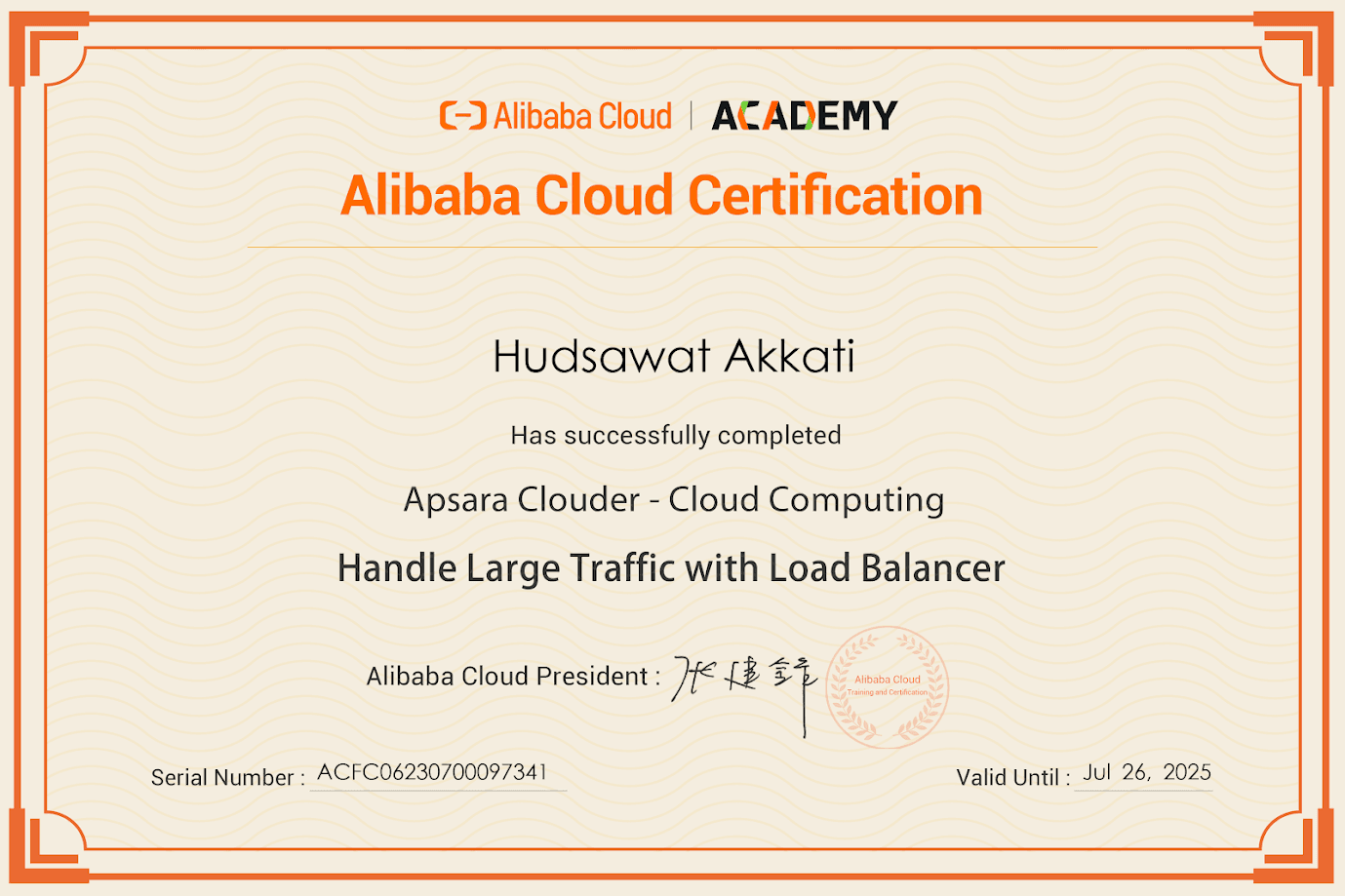 Alibaba Cloud Certified Handle Large Traffic with Load Balancer